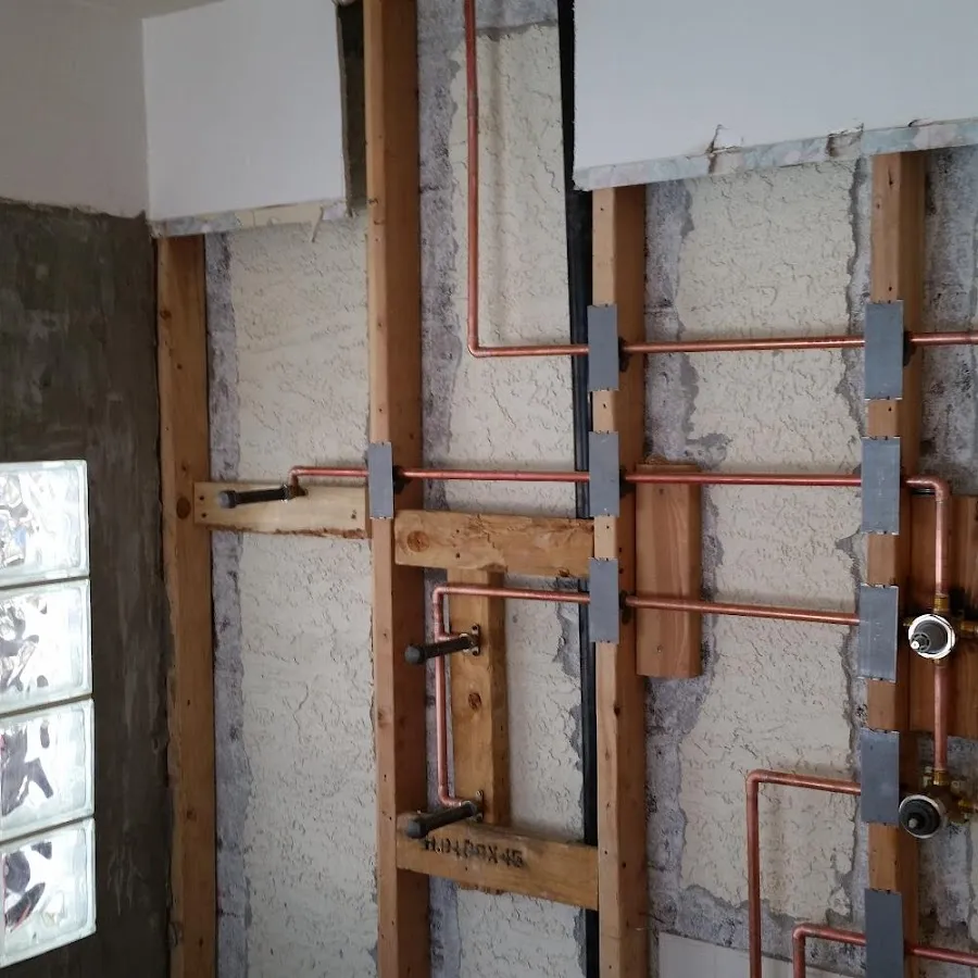 Copper pipe installation for Burst Pipe Repair in Houma