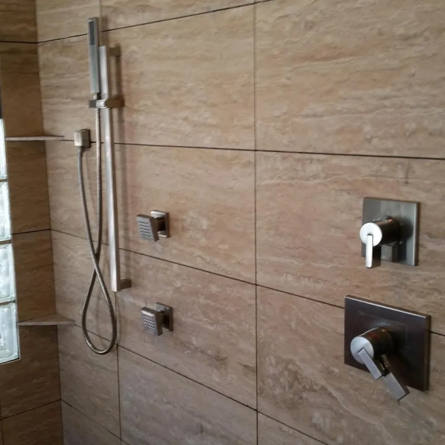 Shower fixture installation for Water Heater Replacement in Houma